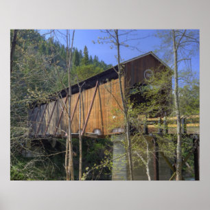 Poster OR, comté de Jackson, pont couvert de McKee
