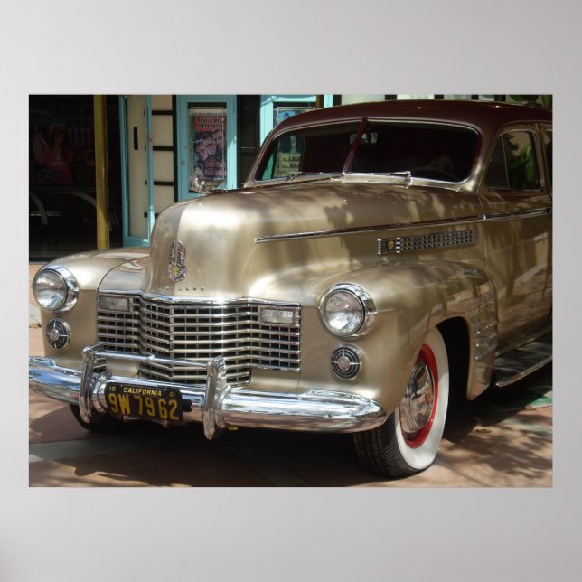 Poster OR vintage CADILLAC (Devant)