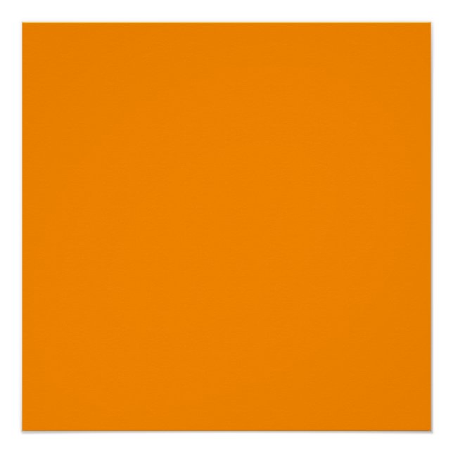 Poster Orange (Devant)