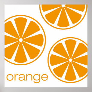 Poster orange