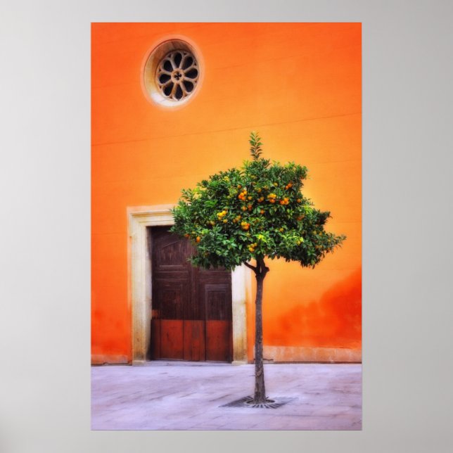 Poster Orange Tree Très Joli (Devant)