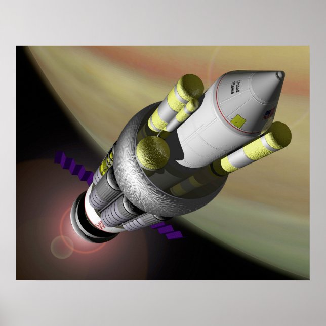 Poster Orbiter Orion du projet NASA (Devant)