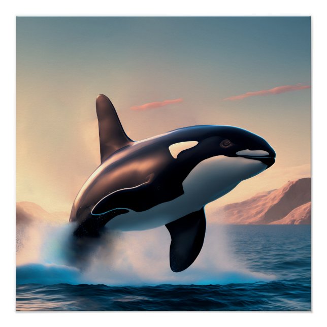 Poster Orca (Devant)