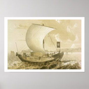 Poster Ordure japonaise, pub. par Sarony et Cie., c.1856
