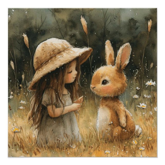 Poster Oreilles d'Euphorie : Un Peu de Fantaisie Lapin (Devant)