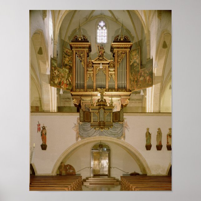 Poster Organe, c.1618 (Devant)