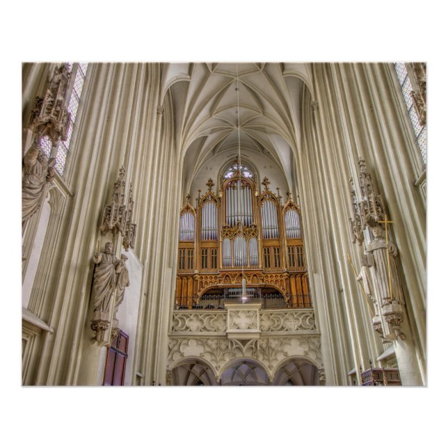 Poster Orgue à tuyaux Maria am Gestade (Devant)
