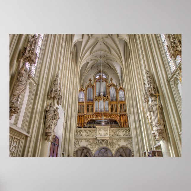 Poster Orgue de tuyau Maria Am Gestade (Devant)