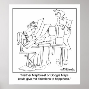 Poster Orientations de la quête du bonheur