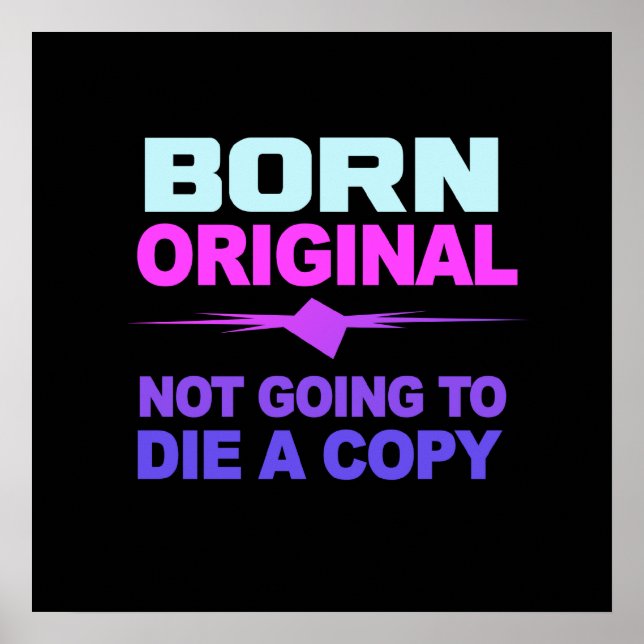 Poster original de Born (Devant)