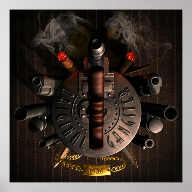 Poster original Gangster (Devant)