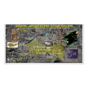 Poster Orion Jerusalem Stargates