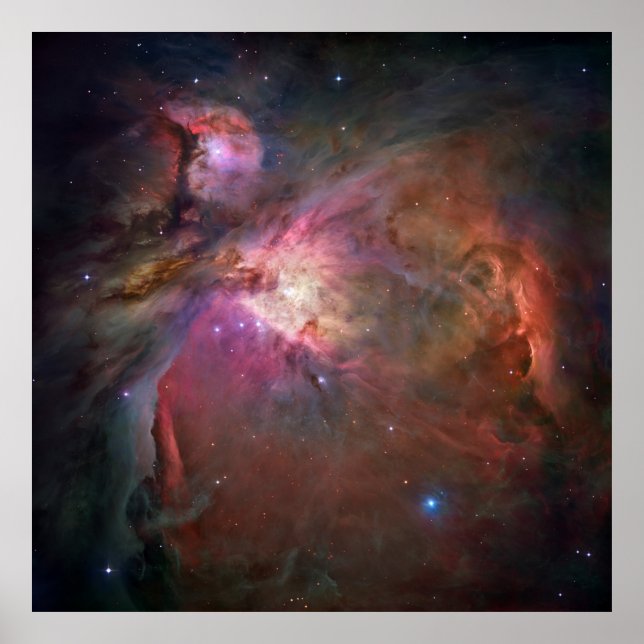 Poster Orion Nebula (Devant)