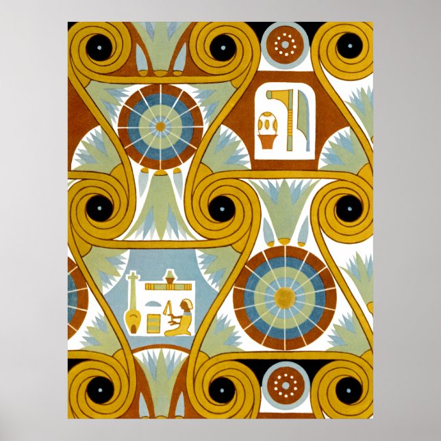 Poster Ornat égyptien #1 sur Emporio Moffa (Devant)