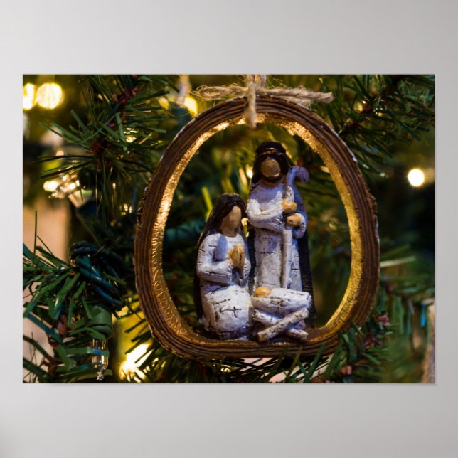 Poster Ornement de la Nativité (Devant)