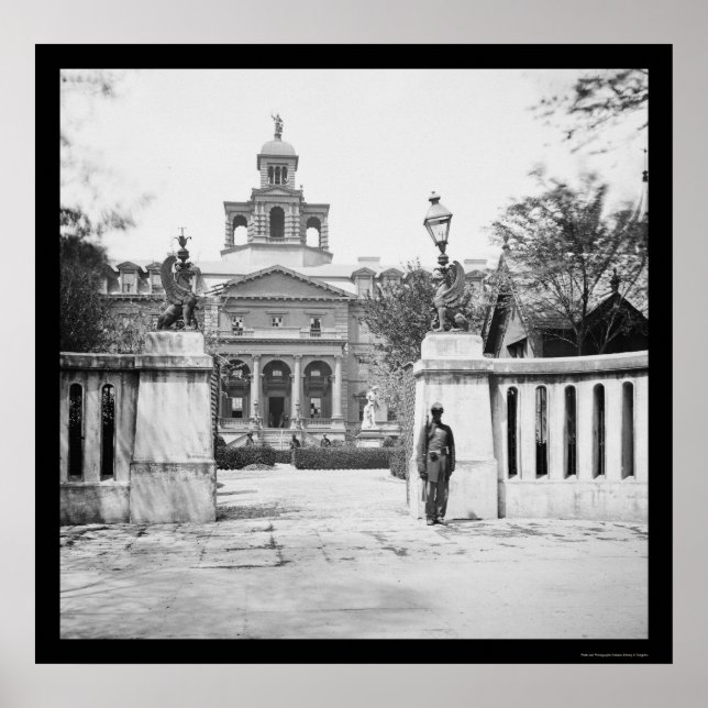 Poster Orphan Asylum in Charleston, SC 1865 (Devant)