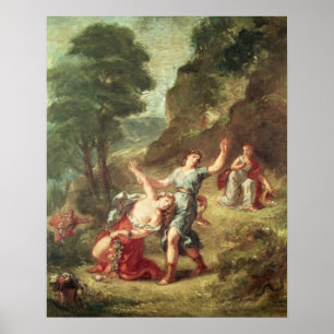 Poster Orphée et Eurydice, printemps
