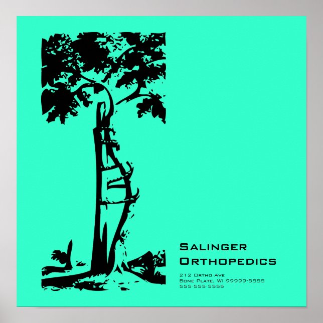 Poster Orthopédique Crooked Tree (Devant)