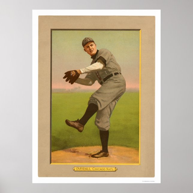 Poster Orval Total Cubs Baseball 1911 (Devant)