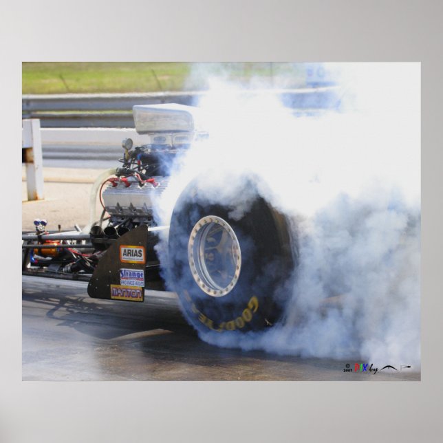 Poster Osceola Dragway_MG_5542 Nostalgie Dragster (Devant)