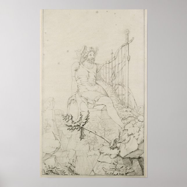 Poster Ossian, 1804-5 (Devant)