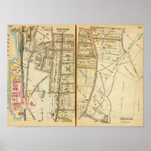 Poster Ossining, New York