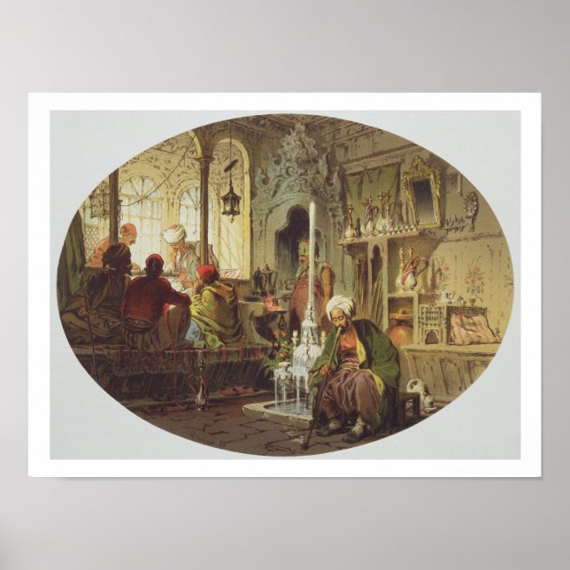 Poster Ottoman Coffee House 1862 (Devant)