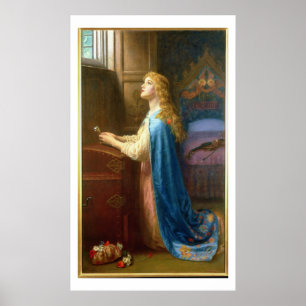 Poster "Oubliez-moi pas" (l'huile sur la toile)