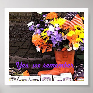 Poster Oui, nous nous souvenons