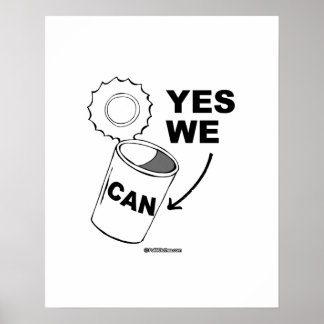 POSTER OUI ON PEUT DE LA SOUPE