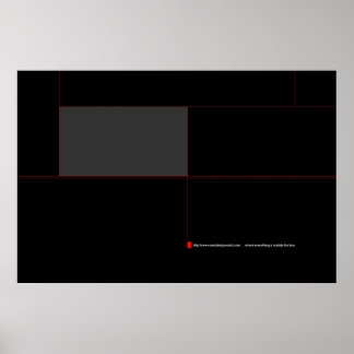 Poster Oustide La Boîte