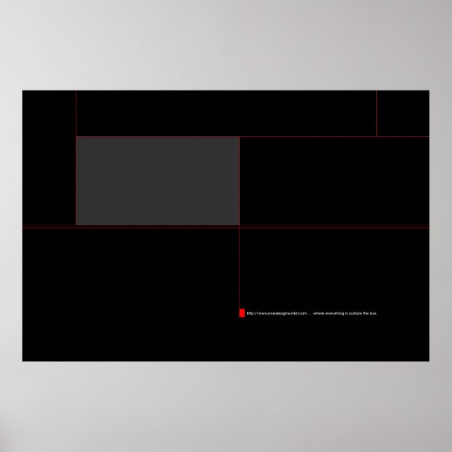 Poster Oustide La Boîte (Devant)