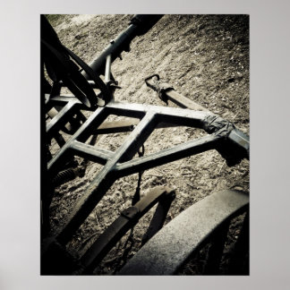 Poster Outils de batterie vintages