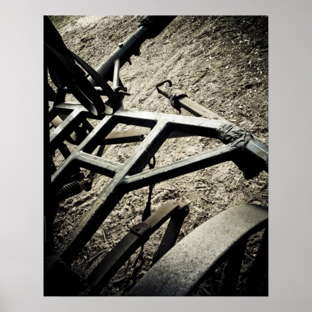 Poster Outils de batterie vintages (Devant)