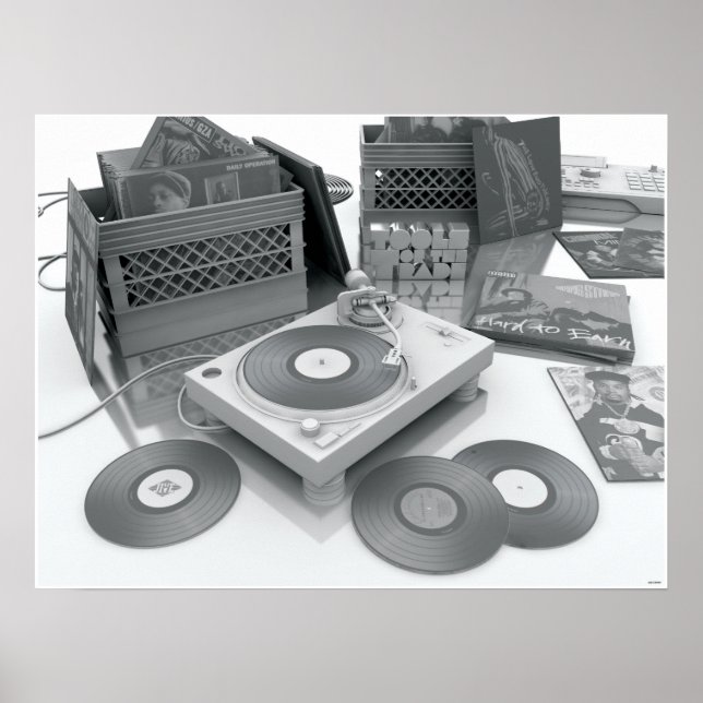 Poster Outils du commerce (Devant)