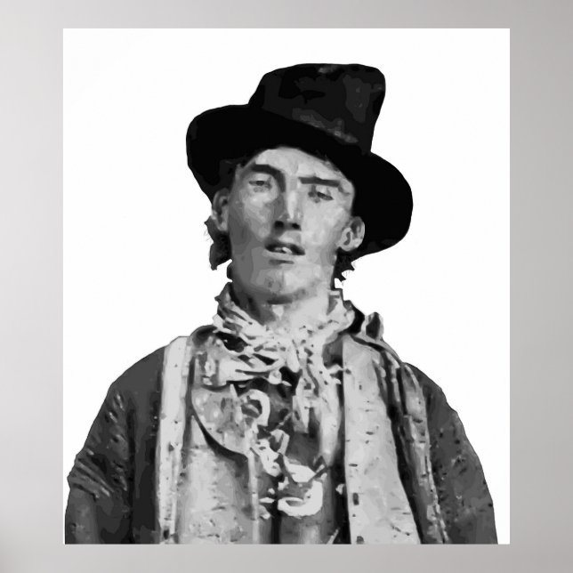 Poster OUTLAW BILLY the KID (Devant)