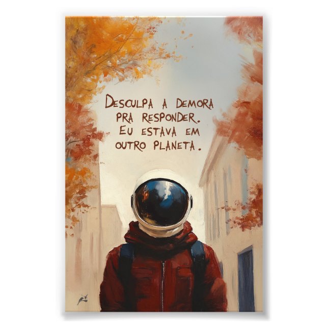 Poster Outro Planeta (com frase) (Devant)