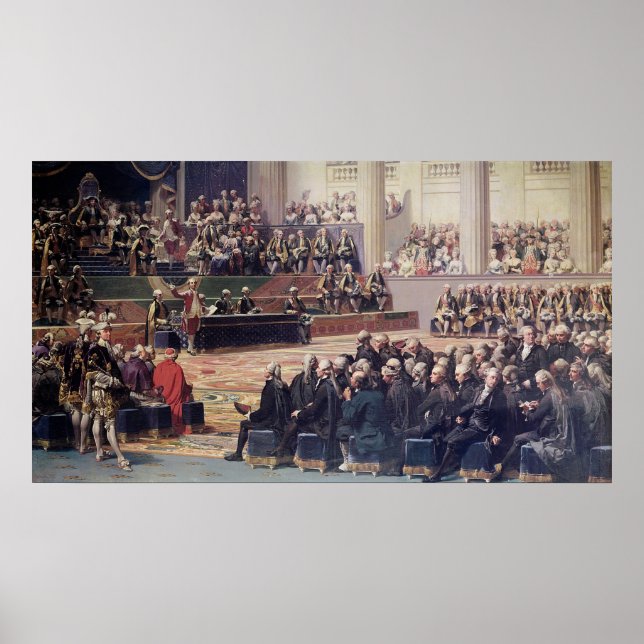 Poster Ouverture des successions générales à Versailles (Devant)