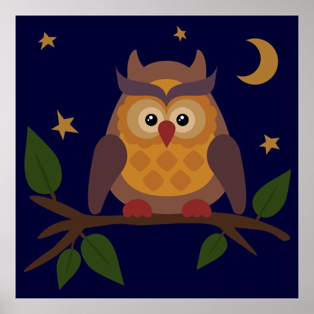 Poster Owlie (Devant)