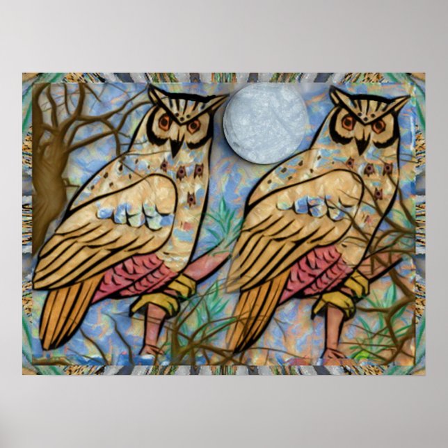 Poster Owls2 (Devant)