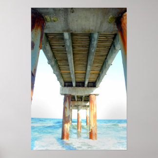 Poster Oxidized Pier