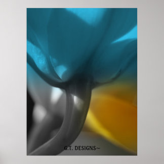 Poster P1016531-1, G.T. DESIGNS~An orchids view collectio