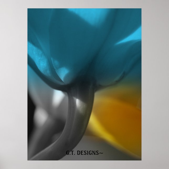 Poster P1016531-1, G.T. DESIGNS~An orchids view collectio (Devant)