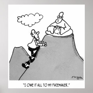 Poster Pacemaker Cartoon 2209