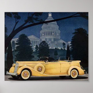 Poster Packard 1936