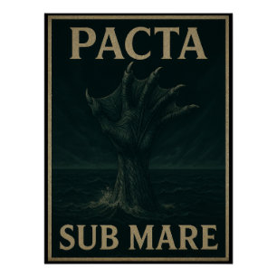 Poster Pacta Sub Mare - Pacte des Profonds