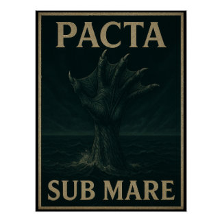 Poster Pacta Sub Mare - Pacte des Profonds