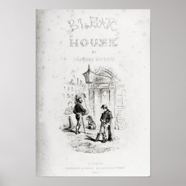 Poster Page de titre de 'Bleak House' (Devant)