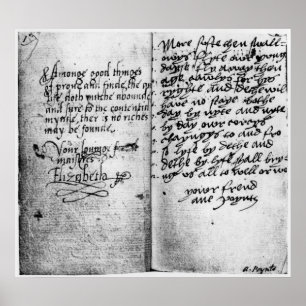 Poster Page du manuscrit