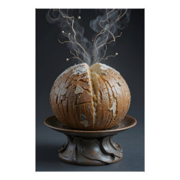 Poster Pain Artistique En Céramique